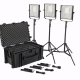 Litepanels 1x1 LS Traveler TRIO PLUS Kit