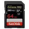 SanDisk Extreme Pro SDXC 64 GB 280 MB/s, UHS II