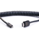 Atomos AtomFlex Coiled Cable - HDMI to MicroHDMI 40cm