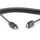 Atomos AtomFlex Coiled Cable - HDMI to HDMI 40cm