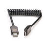 Atomos AtomFlex Coiled Cable – HDMI to HDMI 30cm