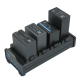 FXLION Quad-channel DV battery universal charger