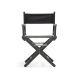 Low Director Chair in Beech (Black)