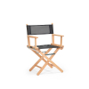 Low Director Chair Natural Plastic-1