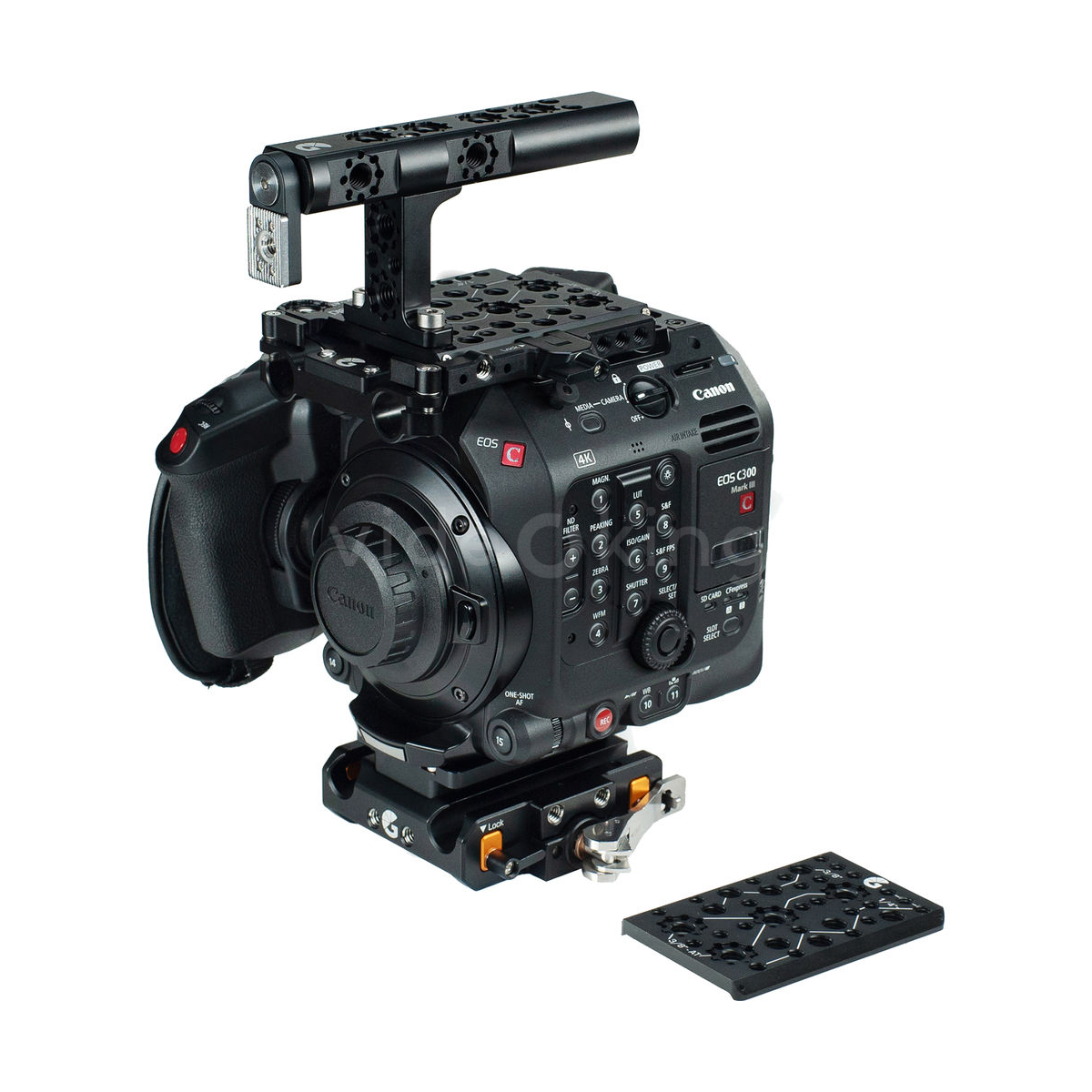 Bright Tangerine Canon C300 Mark III – Base Kit