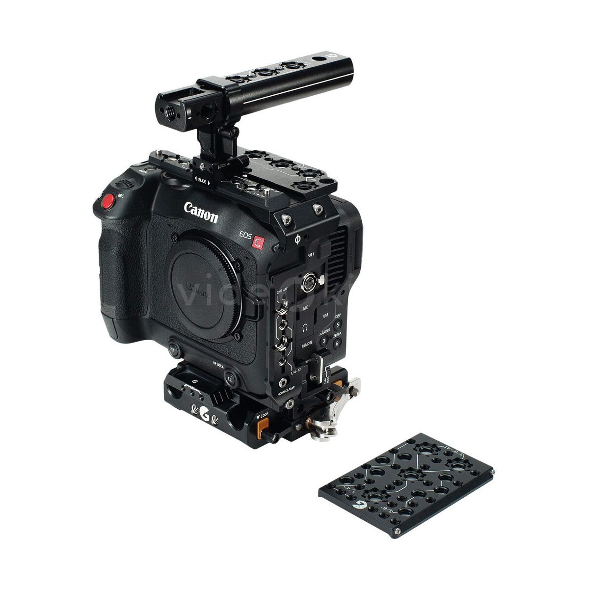 Bright Tangerine for Canon C70 (DJI RS 4, RS 3) – Advanced Kit