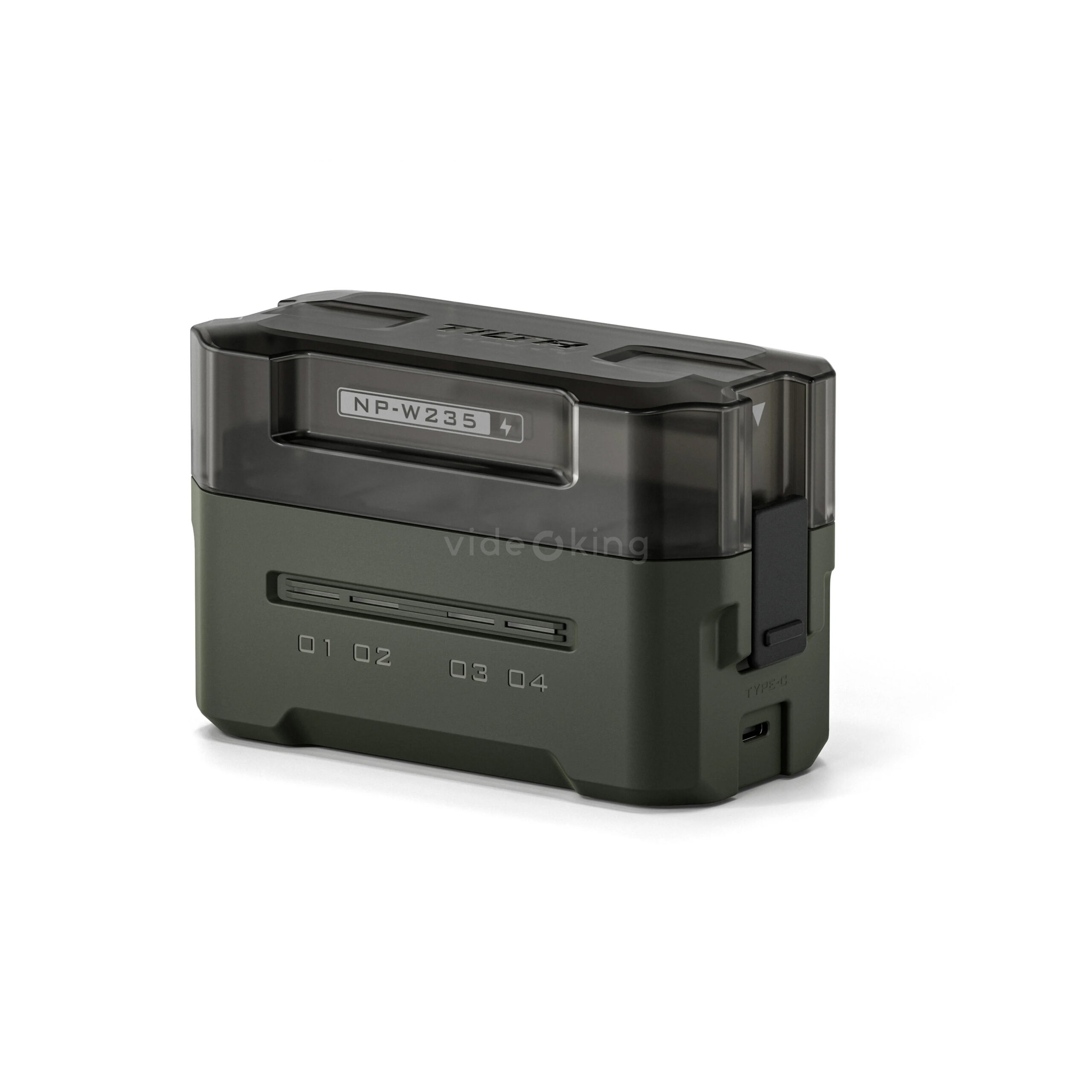 TILTA Portable Charging Station for Fujifilm NP-W235 Battery (4 Channel) – Green