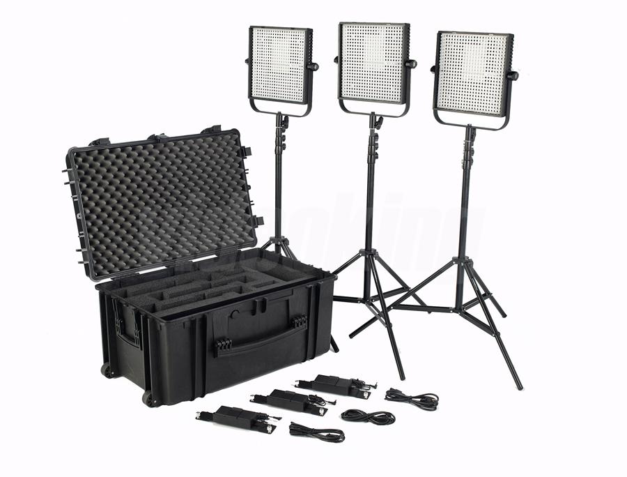 Litepanels 1×1 LS Traveler TRIO PLUS Kit