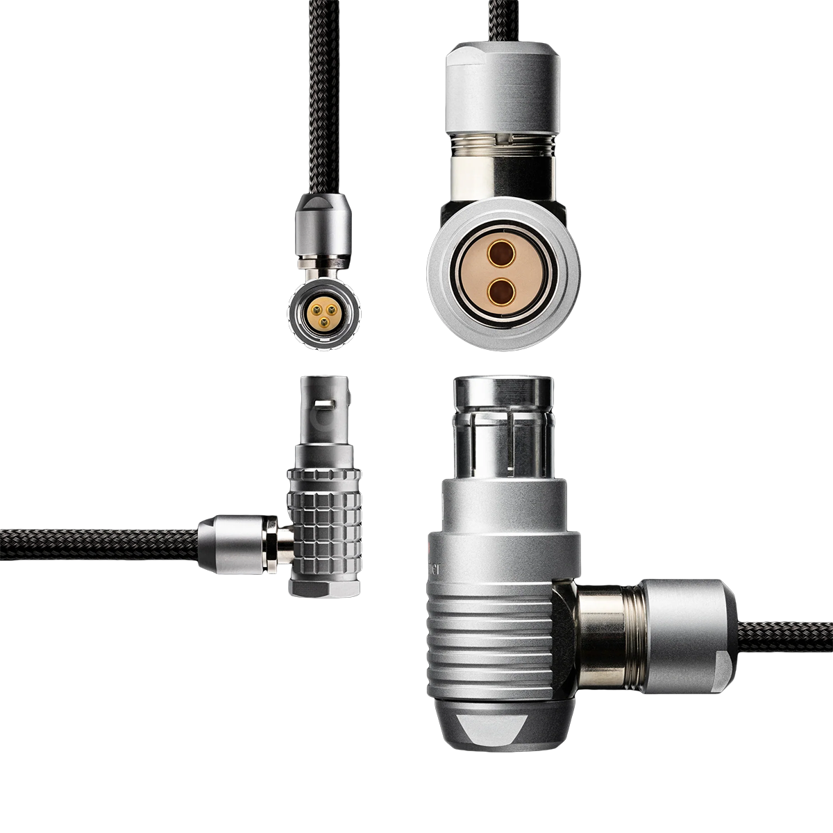 Ignite Digi Power Cable ‣ 3-Pin Lemo to 2-Pin Fischer for ALEXA SXT + LF + Film Cameras
