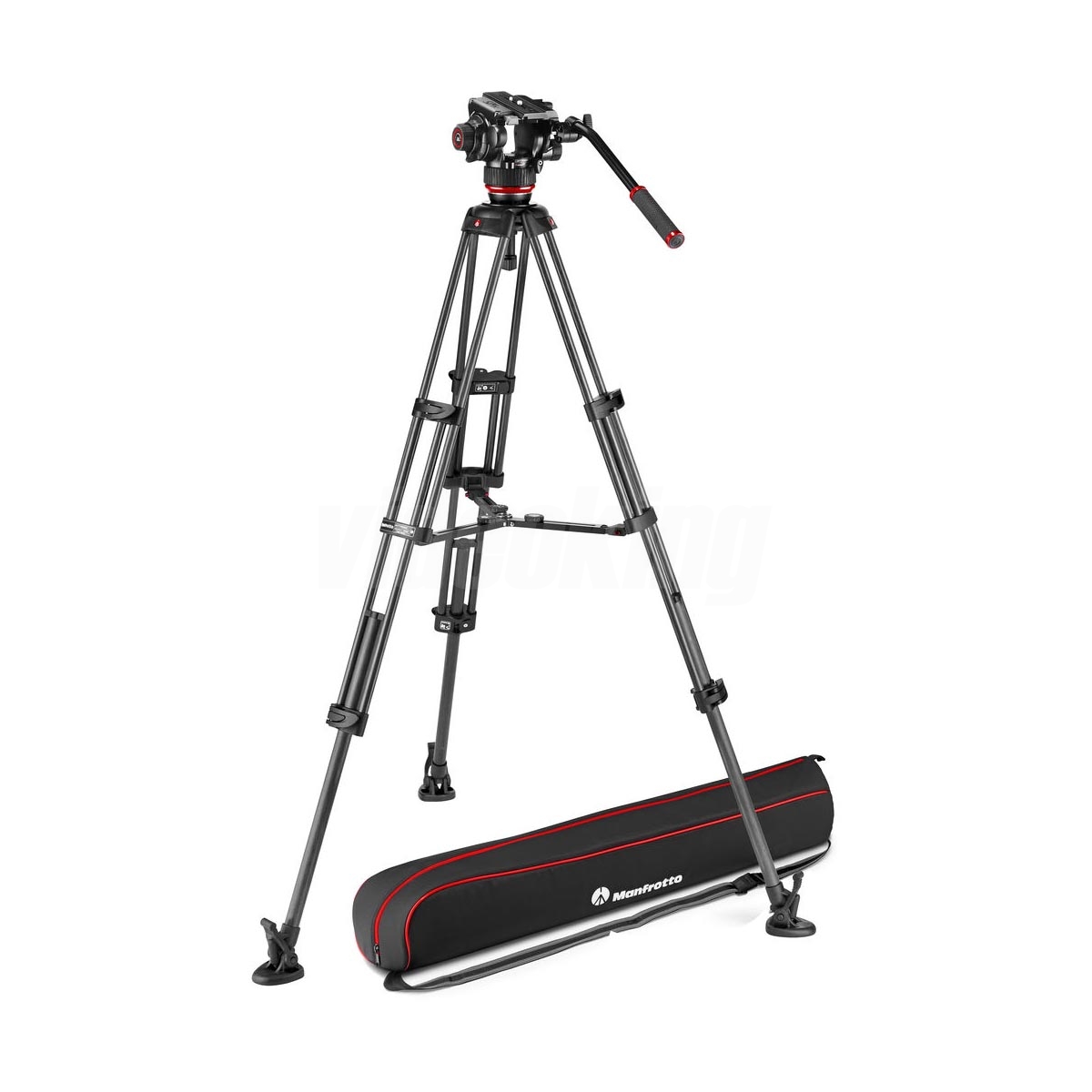 Manfrotto 504X Fluid Video Head Tripod Kit