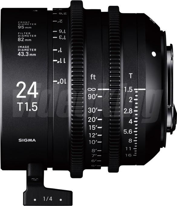 Sigma FF High Speed Prime 24mm T1.5 EF-mount