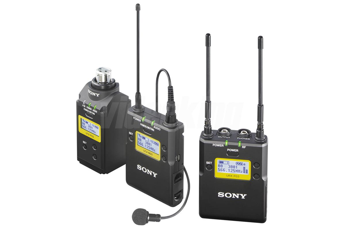 SONY UWP-D16 – wireless microphone package with XLR plug-on transmitter