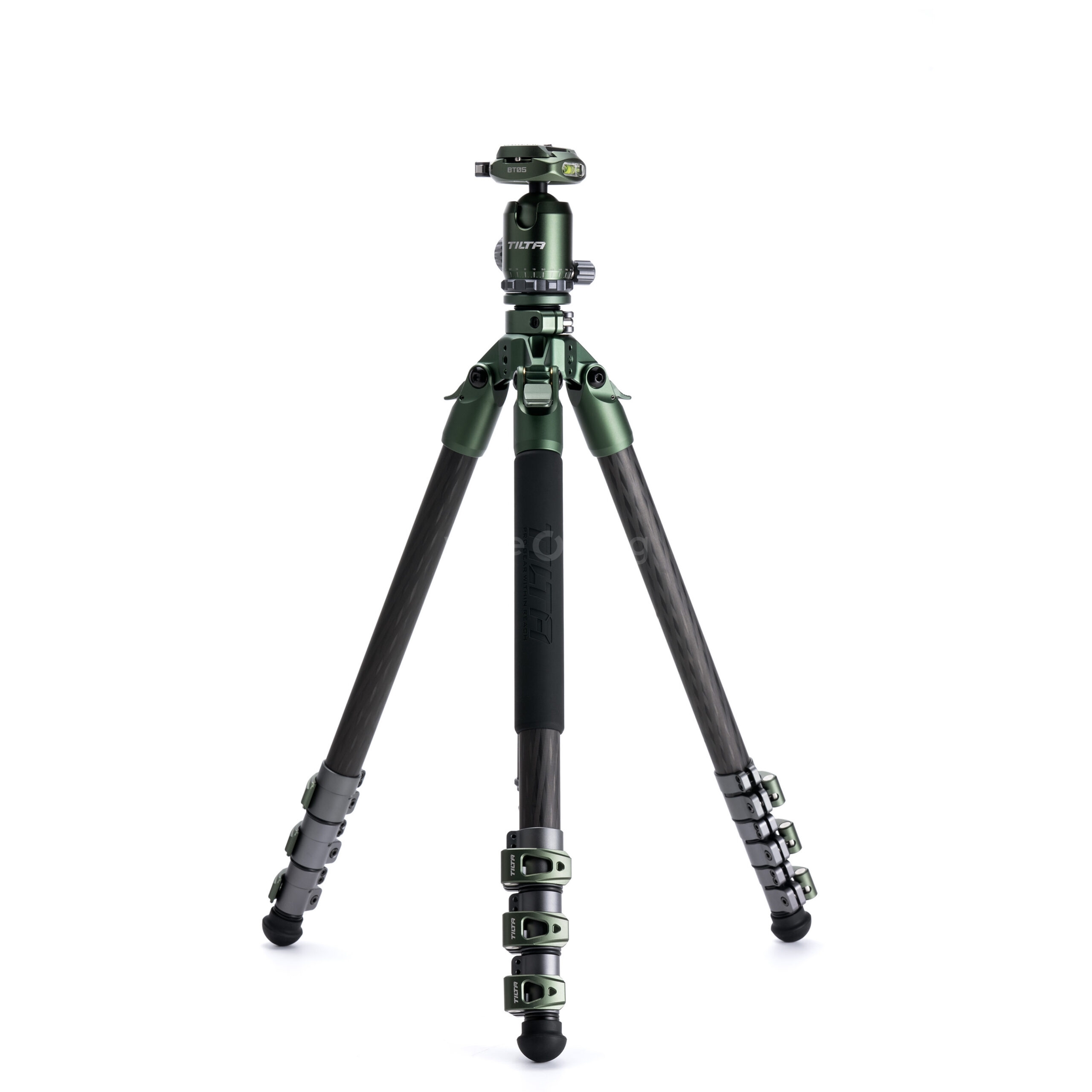 TILTA Travel Ball Head with 3-Stage Carbon Fiber Tripod Legs (5KG)