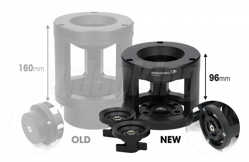 Slidekamera AF-15 adapter for 75mm/100mm half ball