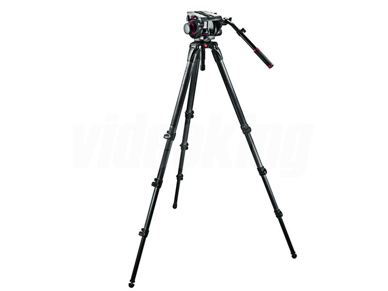 Manfrotto 509HD + 536K videostativ set