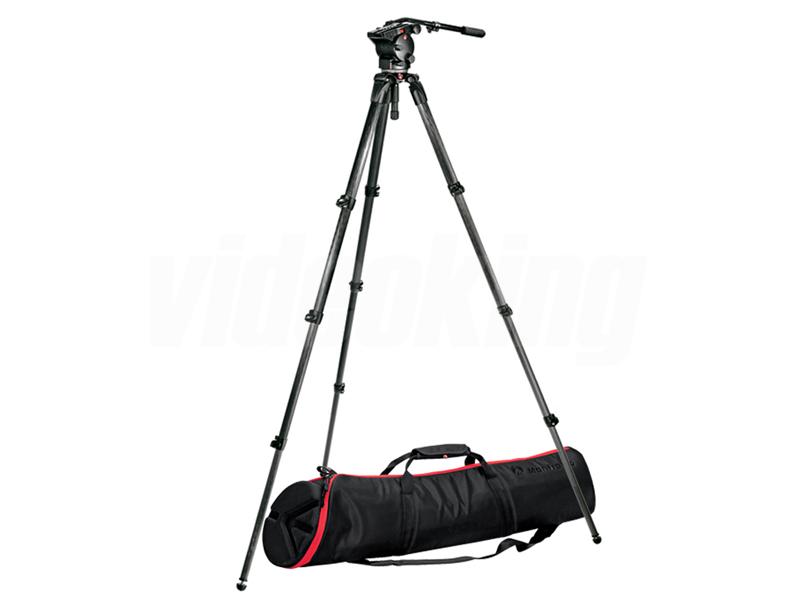 Manfrotto 526 + 536K CF videostativ set
