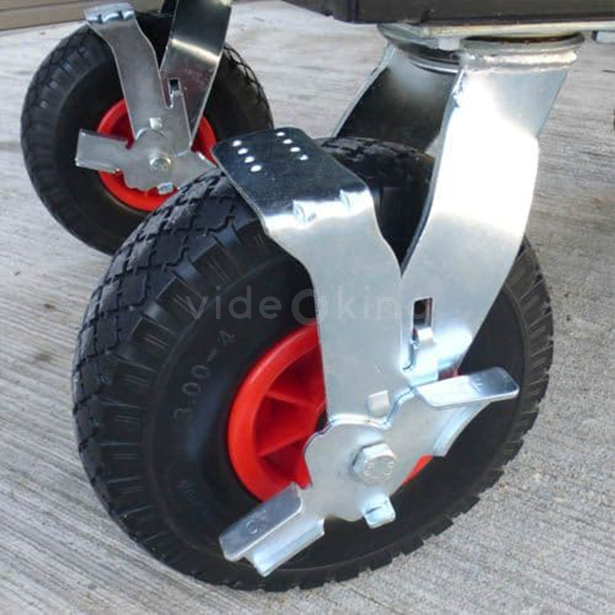 Euro-Crate and 8x C-Stand Trolley:Cart_1