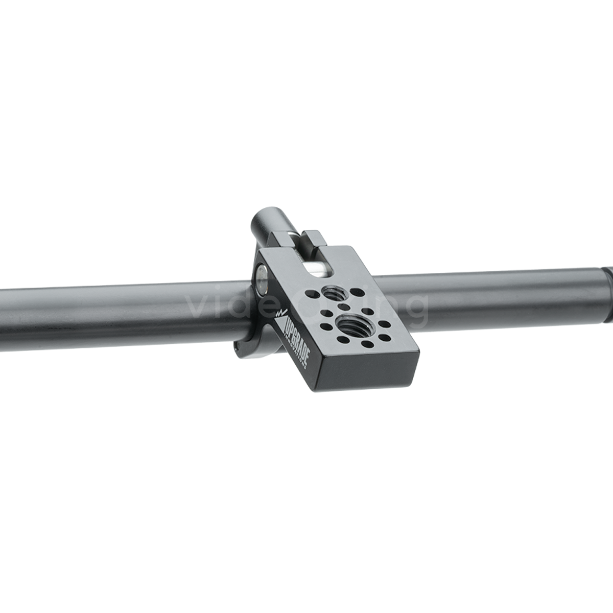 Flip Open 15mm Rod Clamp to SmallHD 1:4 & Arri 3:8 Pin-Loc_3