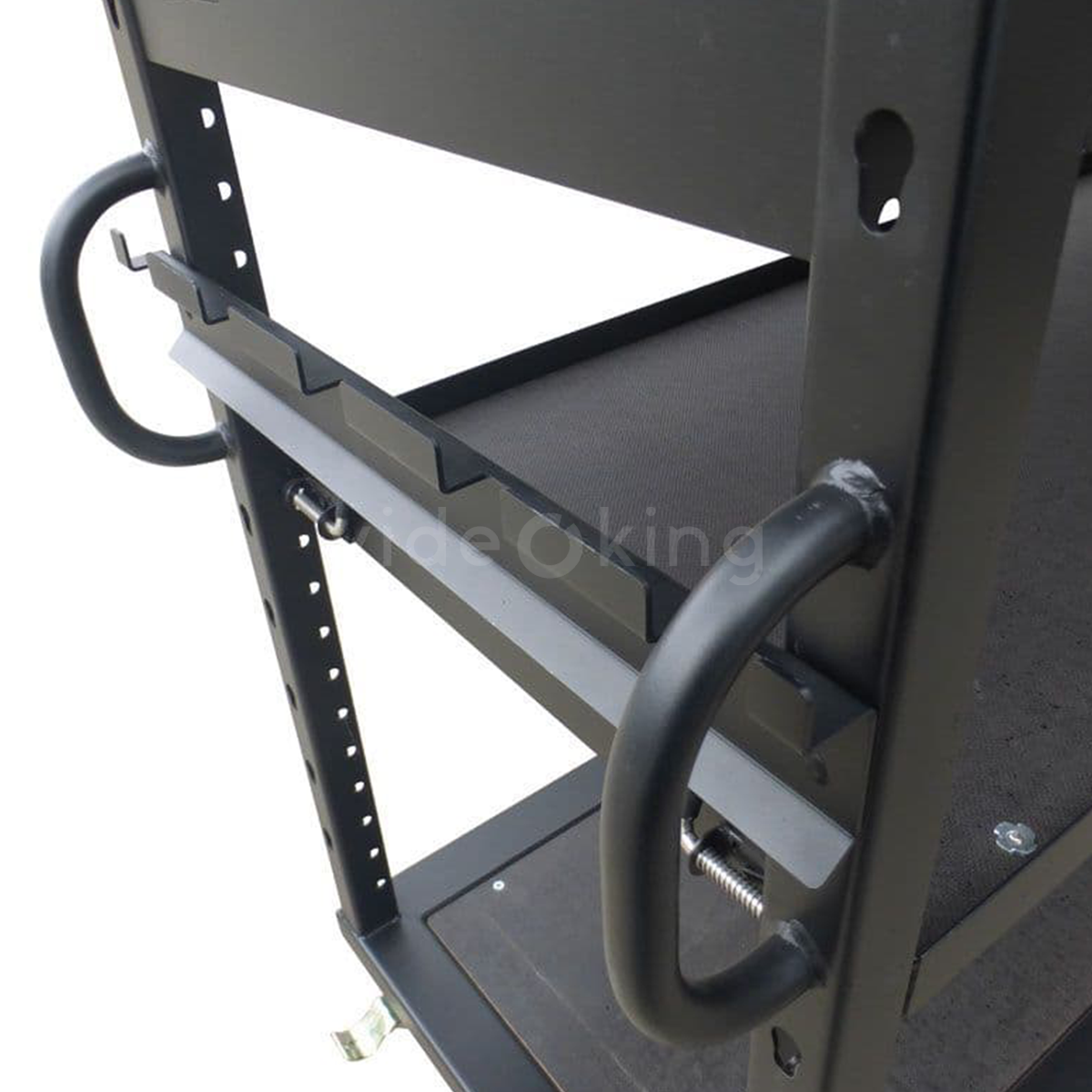 Head Cart with Adjustable Shelves & Combo Stand Hangers_4