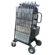 Lomart Film Carts  Lomart C-Stand Cart for up to 24 C-Stands