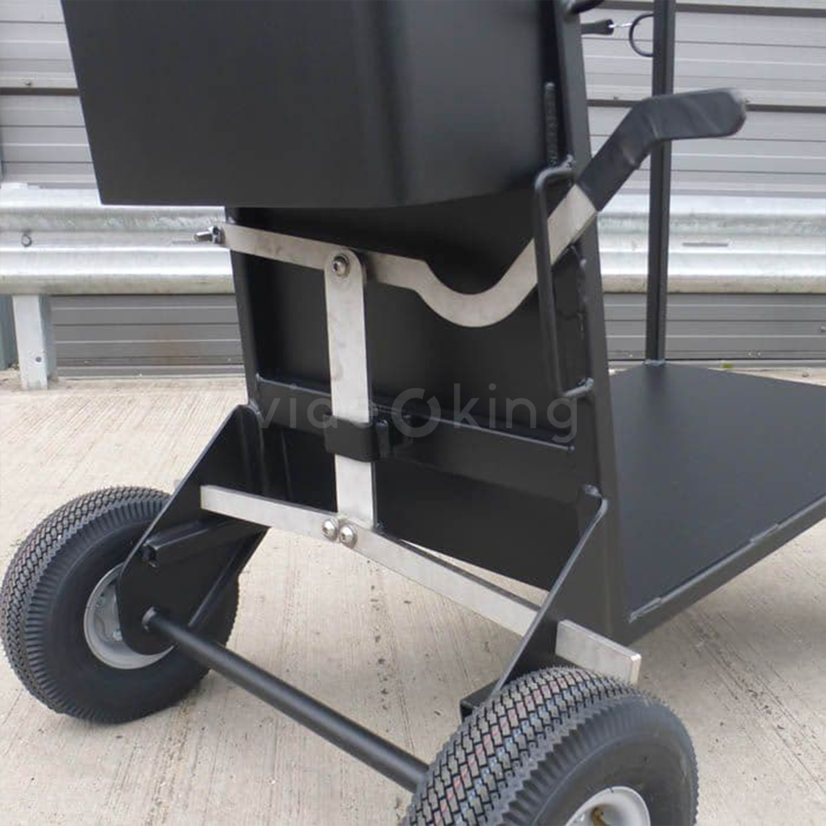 Lomart C-Stand Cart with Brake - up to 24 C-Stands_1