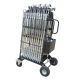 Lomart Film Carts Lomart C-Stand Cart with Brake - up to 24 C-Stands