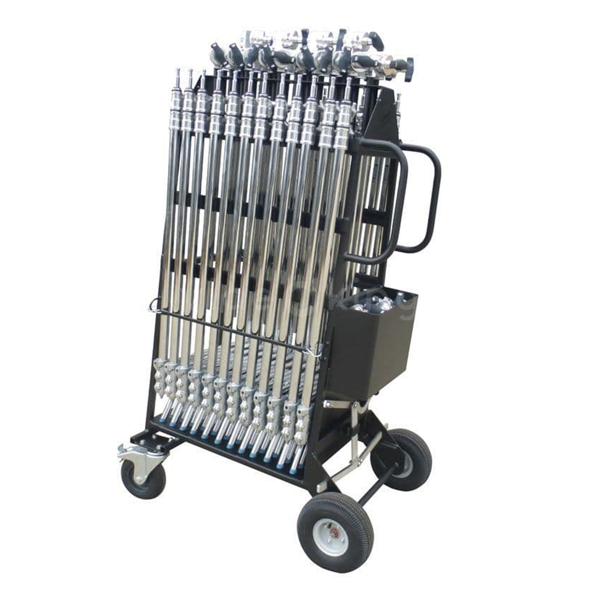 Lomart C-Stand Cart with Brake - up to 24 C-Stands_5