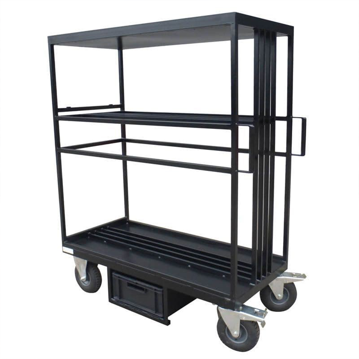 Mini Flag Cart with 1 Euro Crate, up to 28 Flags_1
