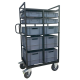 Lomart Film Carts Tall Euro-Container Trolley Film Cart