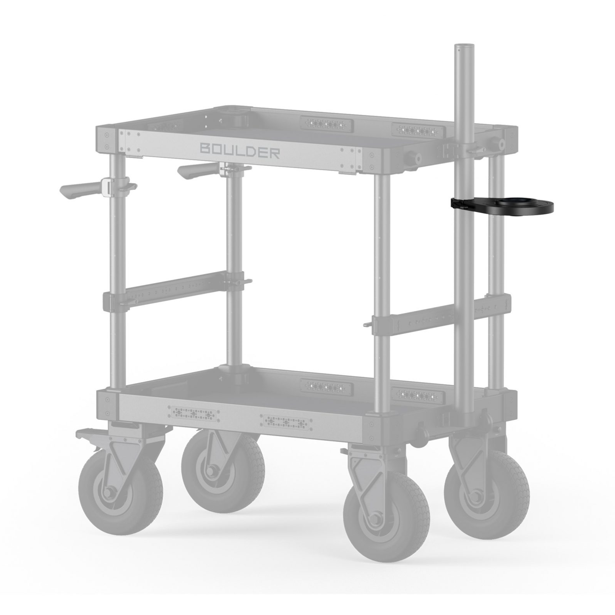 TILTA 75/100mm Fluid Head Ball Mount for Boulder Camera Cart – Black