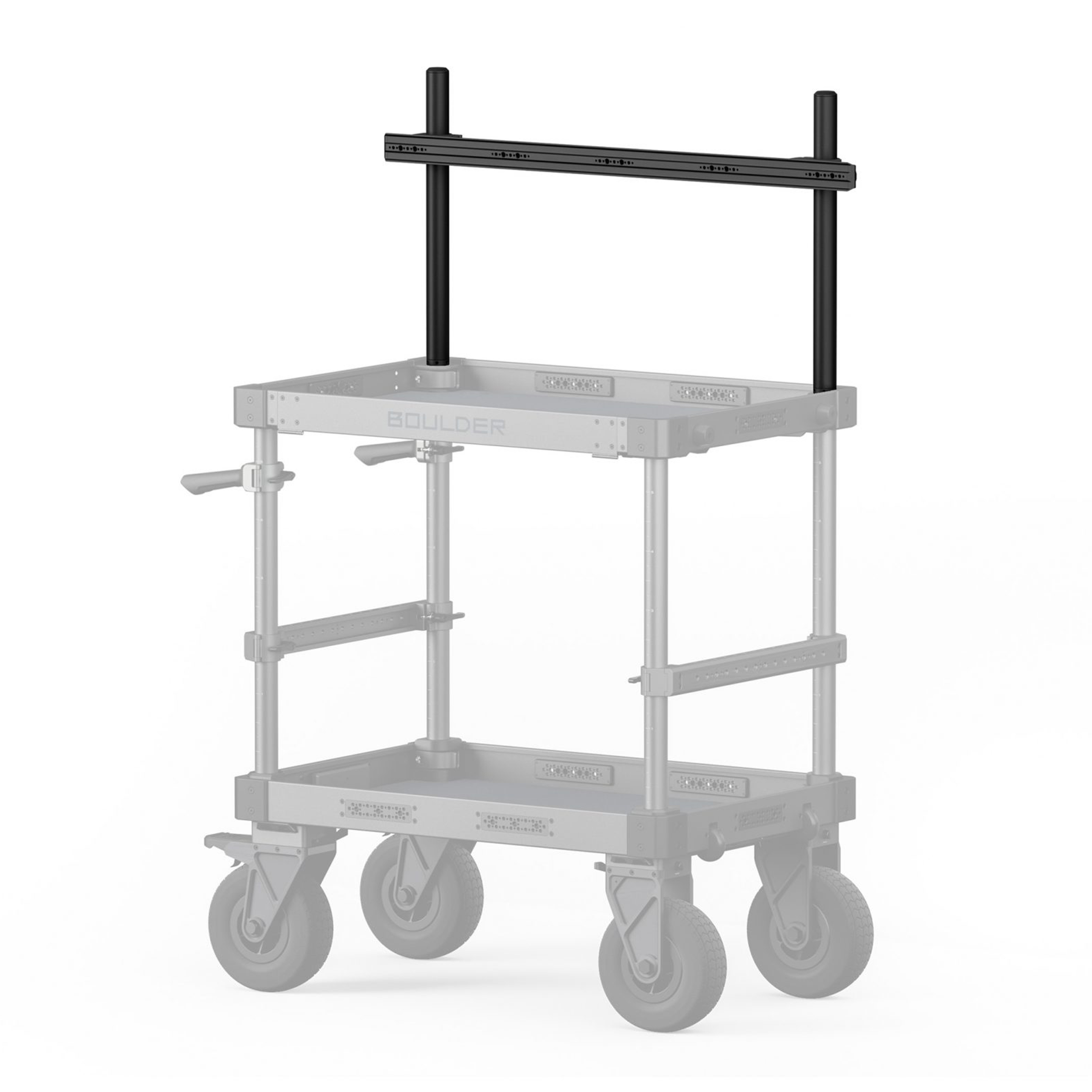 Expansion Mounting Bracket Kit for Boulder Camera Cart – Black_1