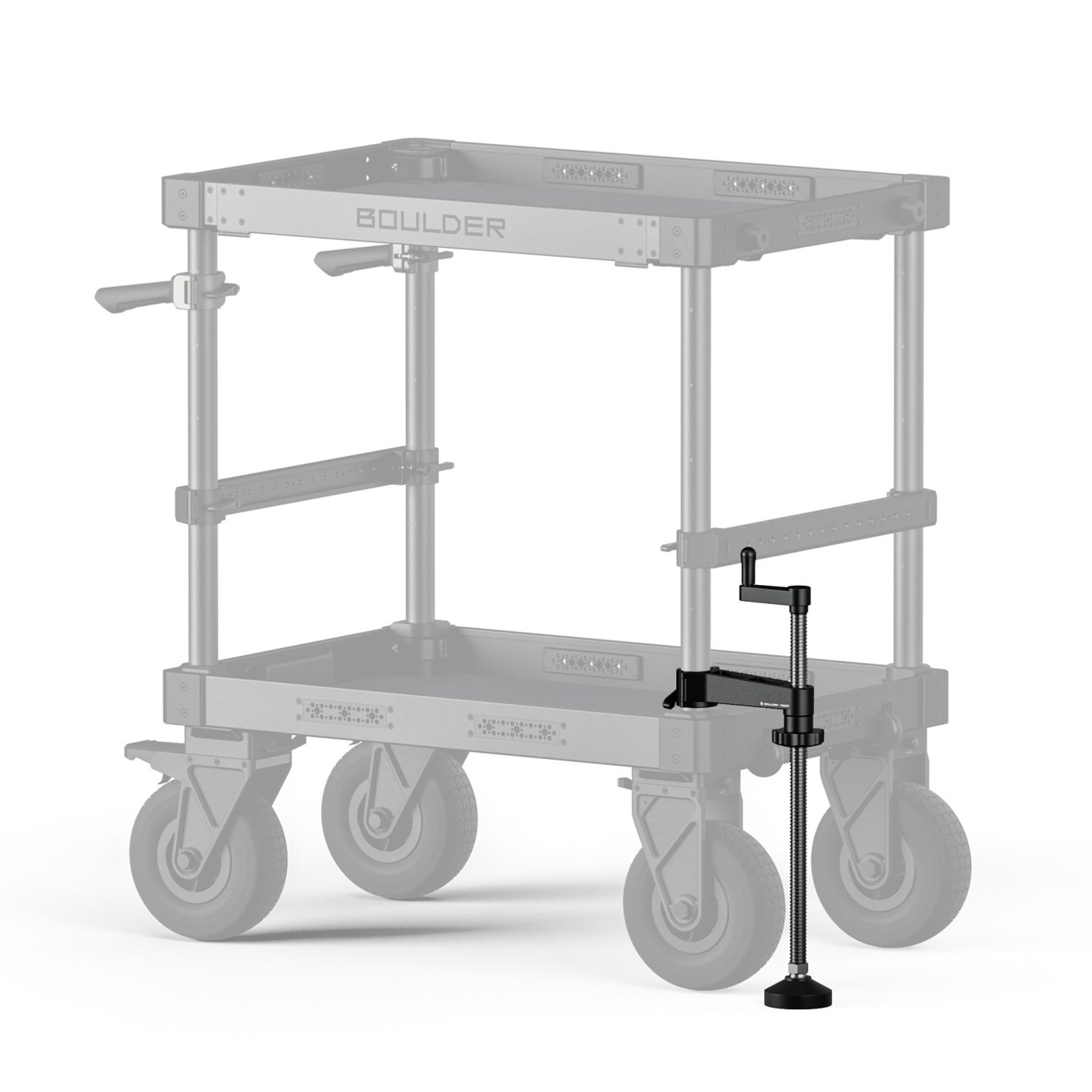 Support Leg for Boulder Camera Cart (Pair) – Black_1