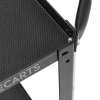CONECARTS SMALL CART – WITH SET-UPS – 2 shelves_black rubber mat