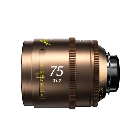 DZOFILM Arles Lustre 75mm T1.6 FF/VV Prime Cine Lens for PL