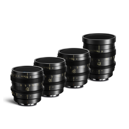 THYPOCH Simera-C 4-Lens Kit 28/35/50/75mm T1.5 FF Prime Cine Lens