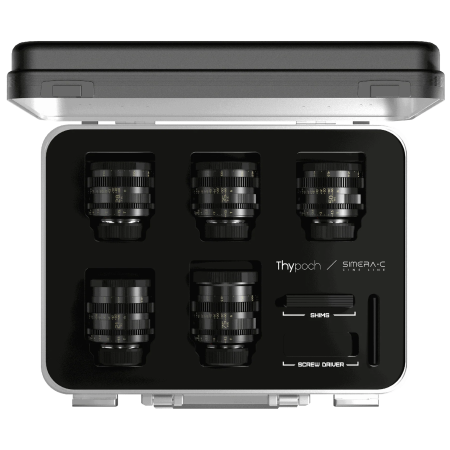 hypoch Simera-C T1.5 Cine 5-Lens Kit