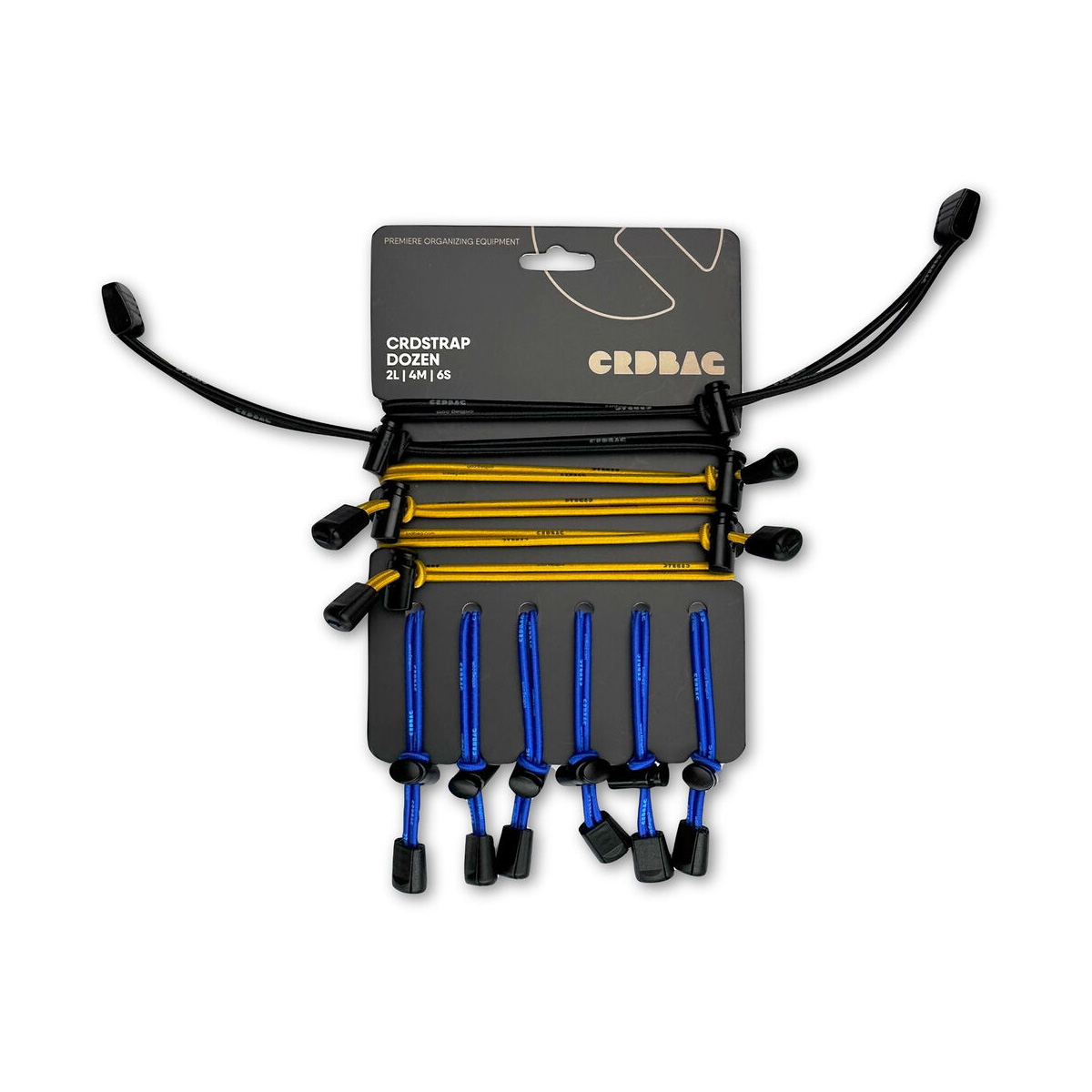 CRDBAG Elastic Tiedowns (12-Pack)