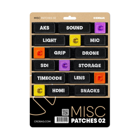 CRDBAG Misc 02 Embroidery Patches (English)