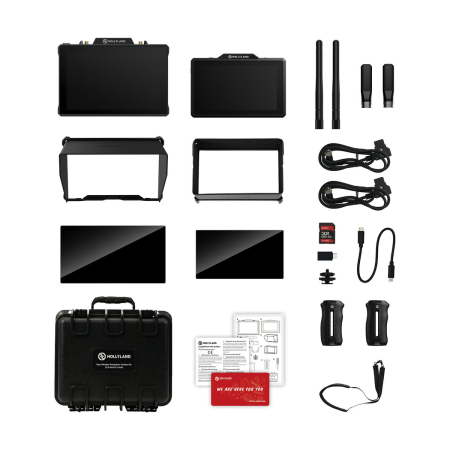 Hollyland Pyro 7 & 5 Wireless Transceiver Monitor Kit