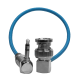 Kondor Blue 10" BNC to 3.5mm Right Angle Time Code Cable