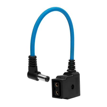 Kondor Blue 6" Male DC Barrel to Female D-Tap Power Adapter Cable