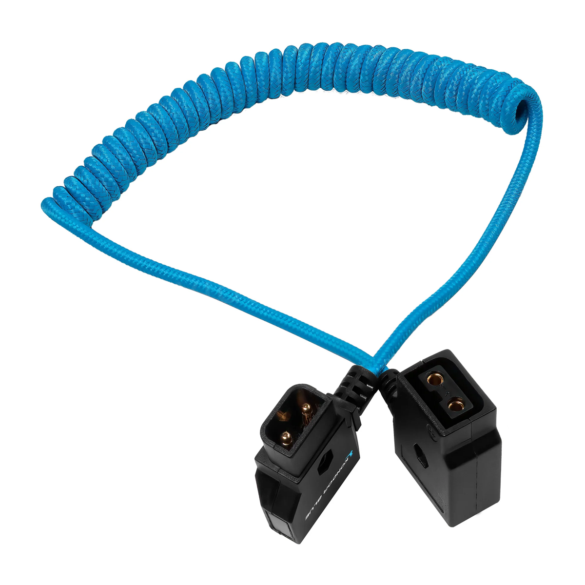 Kondor Blue D-Tap Extension Male to Female Coiled Cable