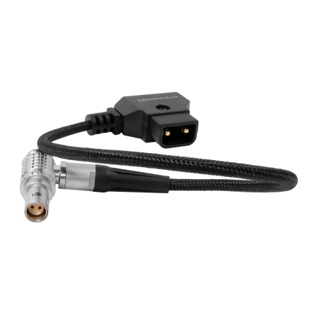 Kondoor Blue 10" D-Tap to Right Angle LEMO 2 Pin Power Cable for RED KOMODO