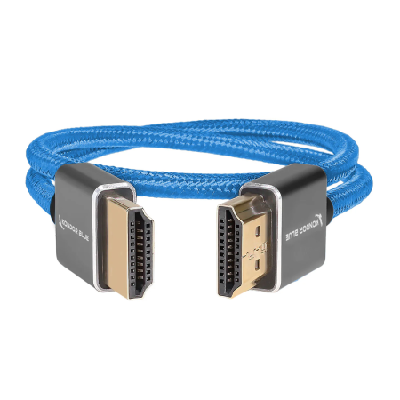 Kondor Blue HDMI to HDMI 16" Braided Cable for On-Camera Monitors