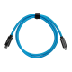 Kondor Blue Thunderbolt 4 Compatible USB 4.0 Type C Cable Blazing 40G Speeds 5A 100W