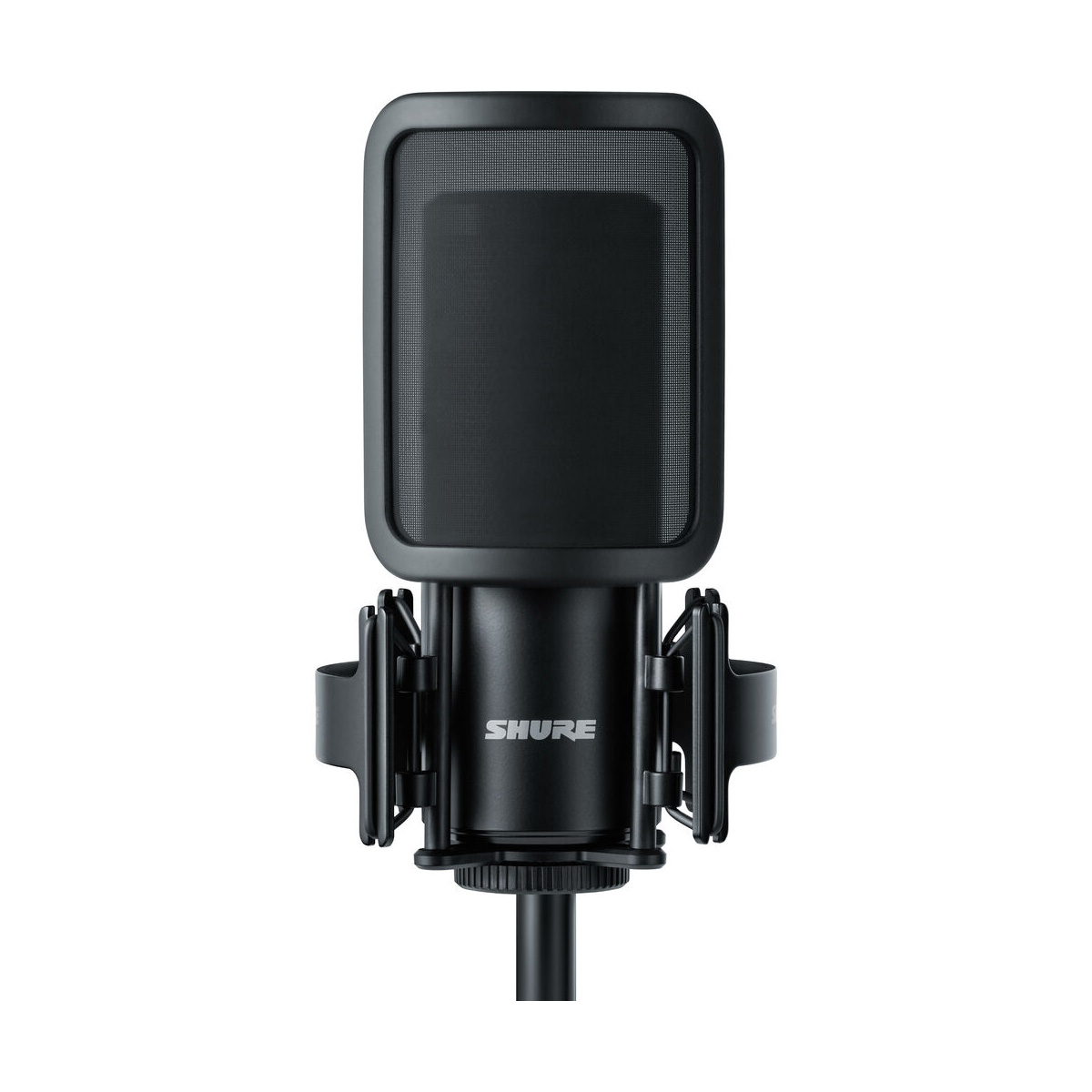 Shure SM4 Large-Diaphragm Cardioid Condenser Microphone Kit with Shockmount_2