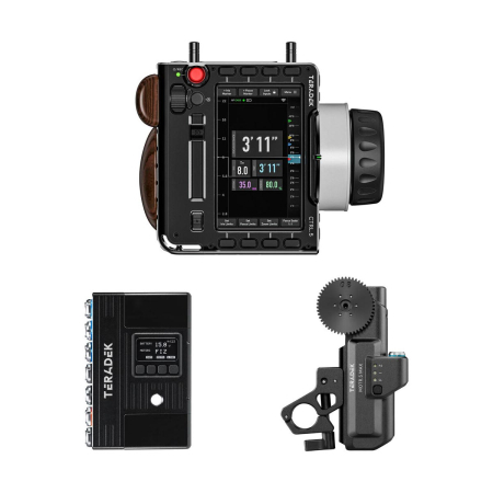 Teradek RT FIZ Wireless Lens Control Kit with CTRL.5, MDR.X & MOTR.S Max