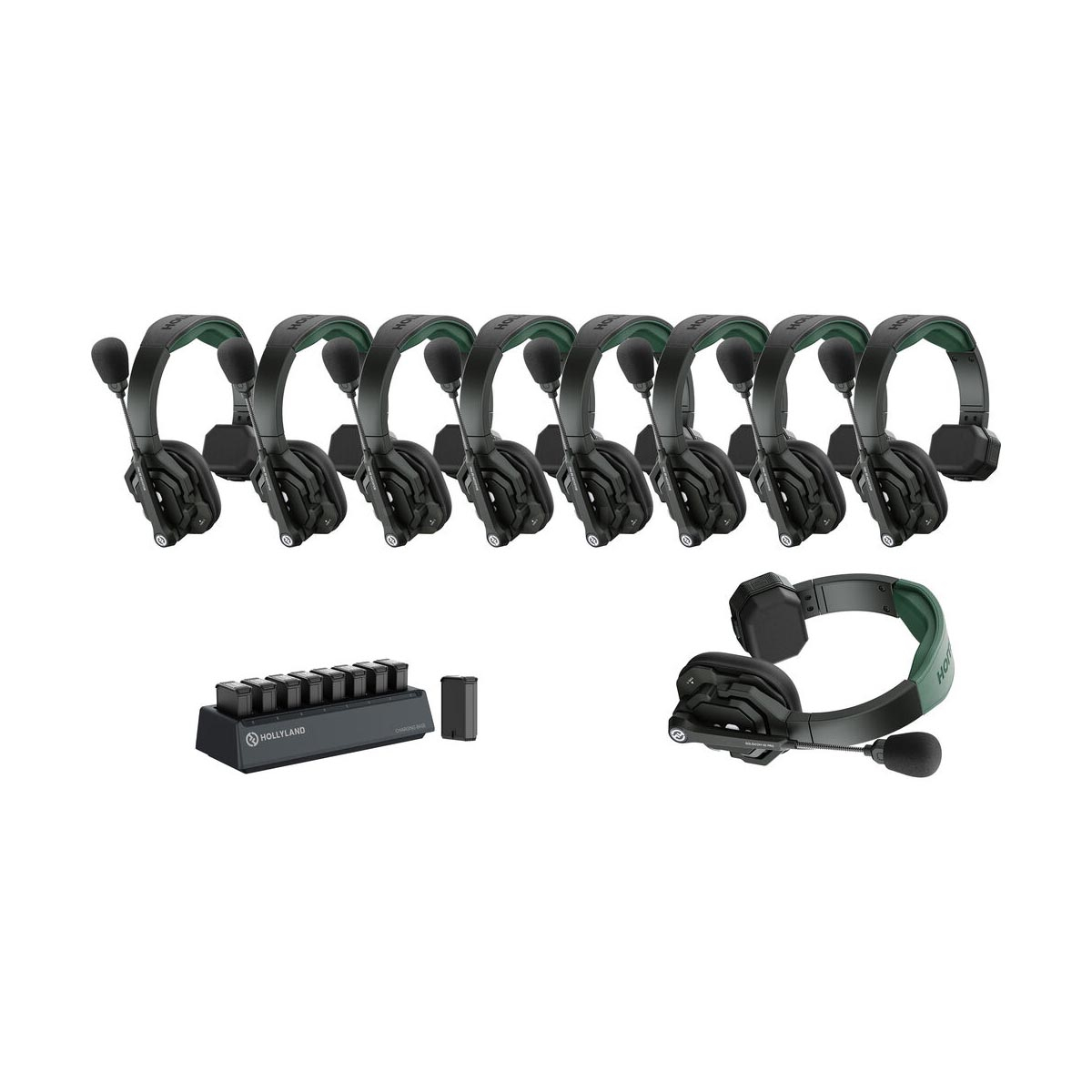 Hollyland  Solidcom SE Pro- 9 Person Noise Cancelling Headset Intercom