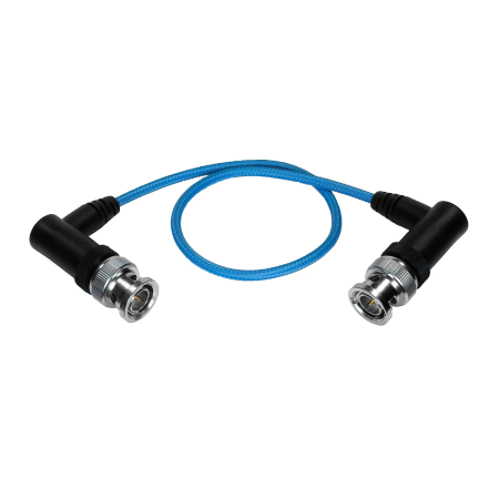 Kondor Blue Ultra Thin 3G SDI Video Cable Right Angle BNC
