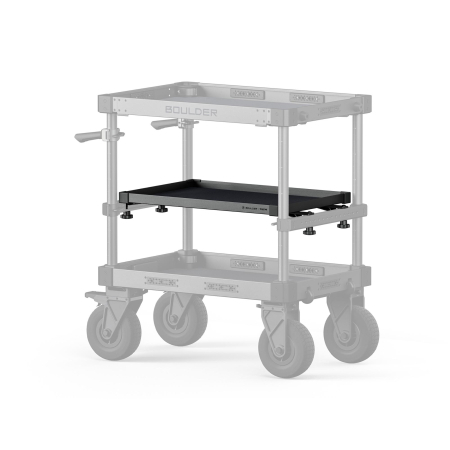 TILTA Mid Level Tray for Boulder Camera Cart - Standard (Black)